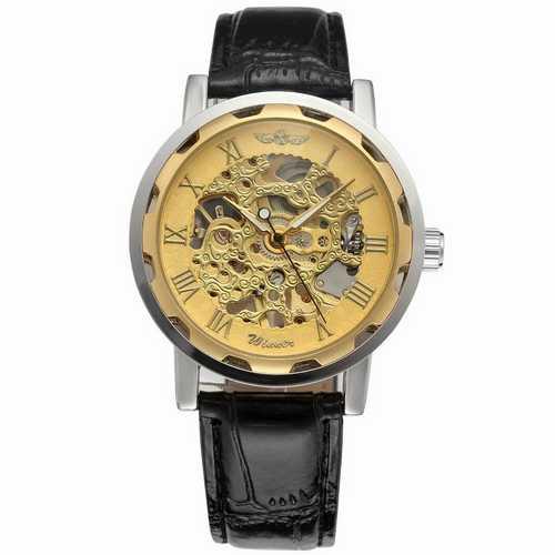 

Часы наручные Winner 8012С Black-Silver-Gold