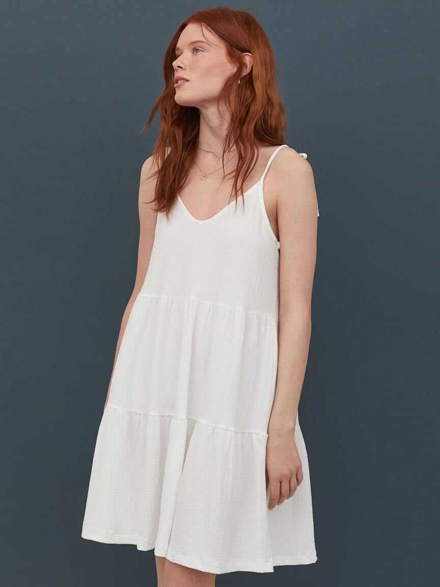 

Сарафан H&M 0873604-1 S Белый