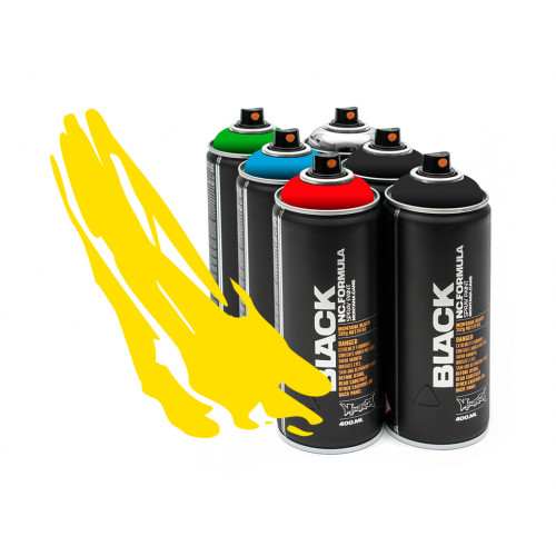 

Краска Montana BLK P1000 Power Yellow
