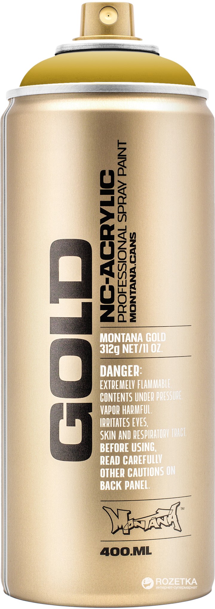 

Акриловая краска-спрей Montana Gold 1050 Карри 400 мл (Curry) (4048500283956)