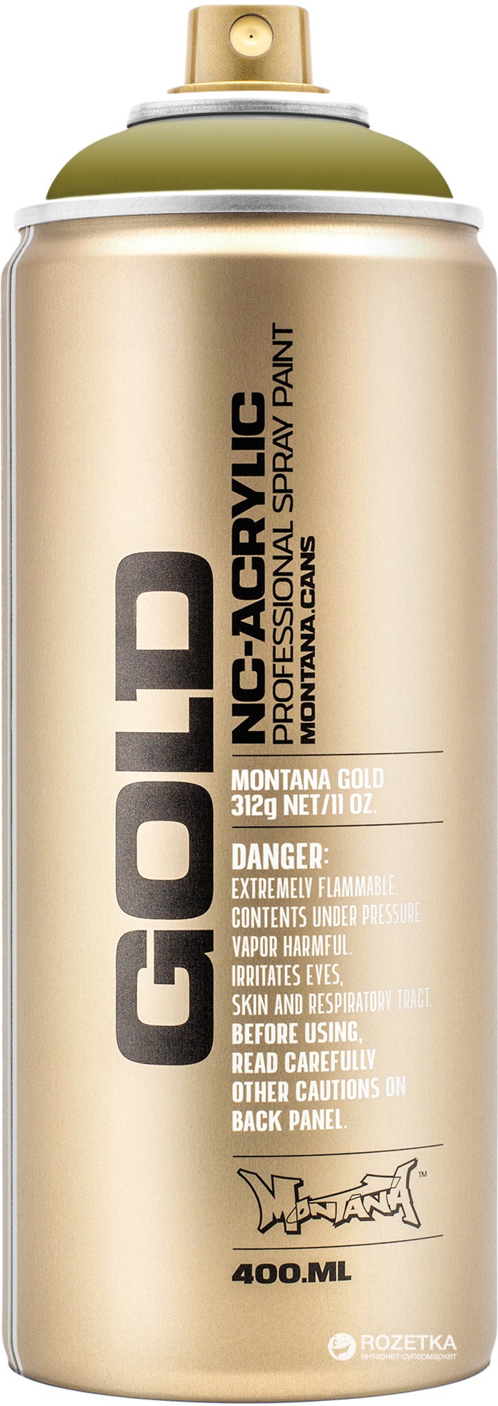 

Акриловая краска-спрей Montana Gold 1140 Горячая пепперони 400 мл (Pepperoni Hot) (4048500284021)