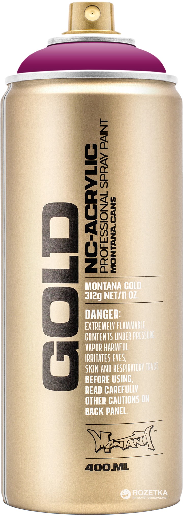 

Акриловая краска-спрей Montana Gold 3150 Вишневый цвет 400 мл (Cherry Blossom) (4048500284441)
