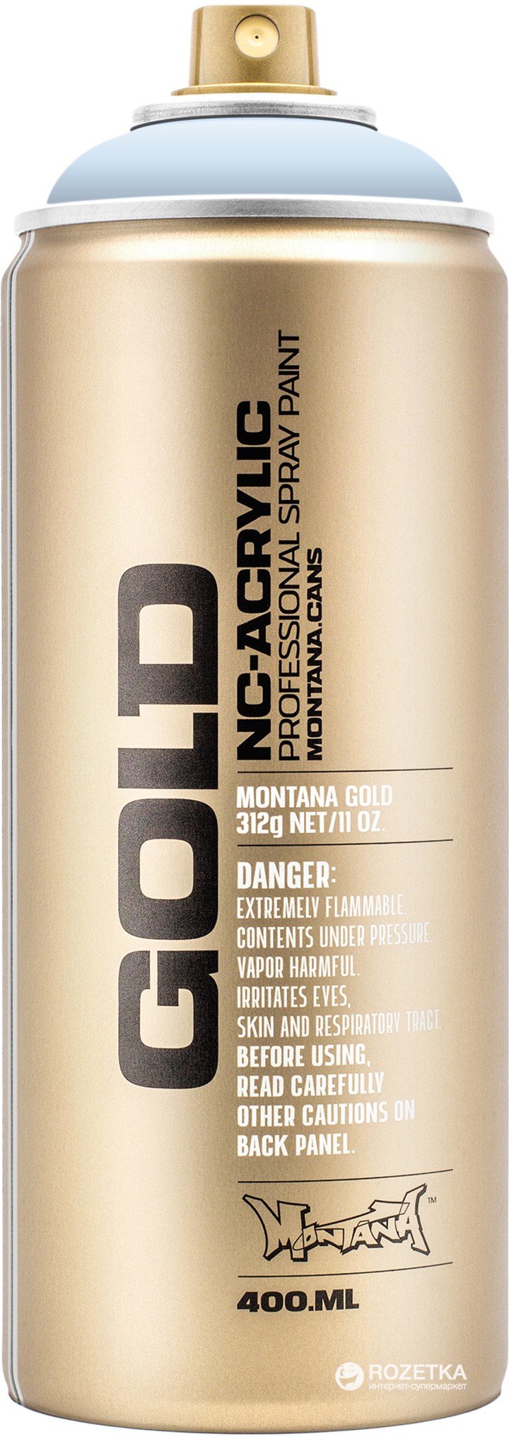 

Акриловая краска-спрей Montana Gold CL5200 Светлый деним 400 мл (Denim Light) (4048500283642)