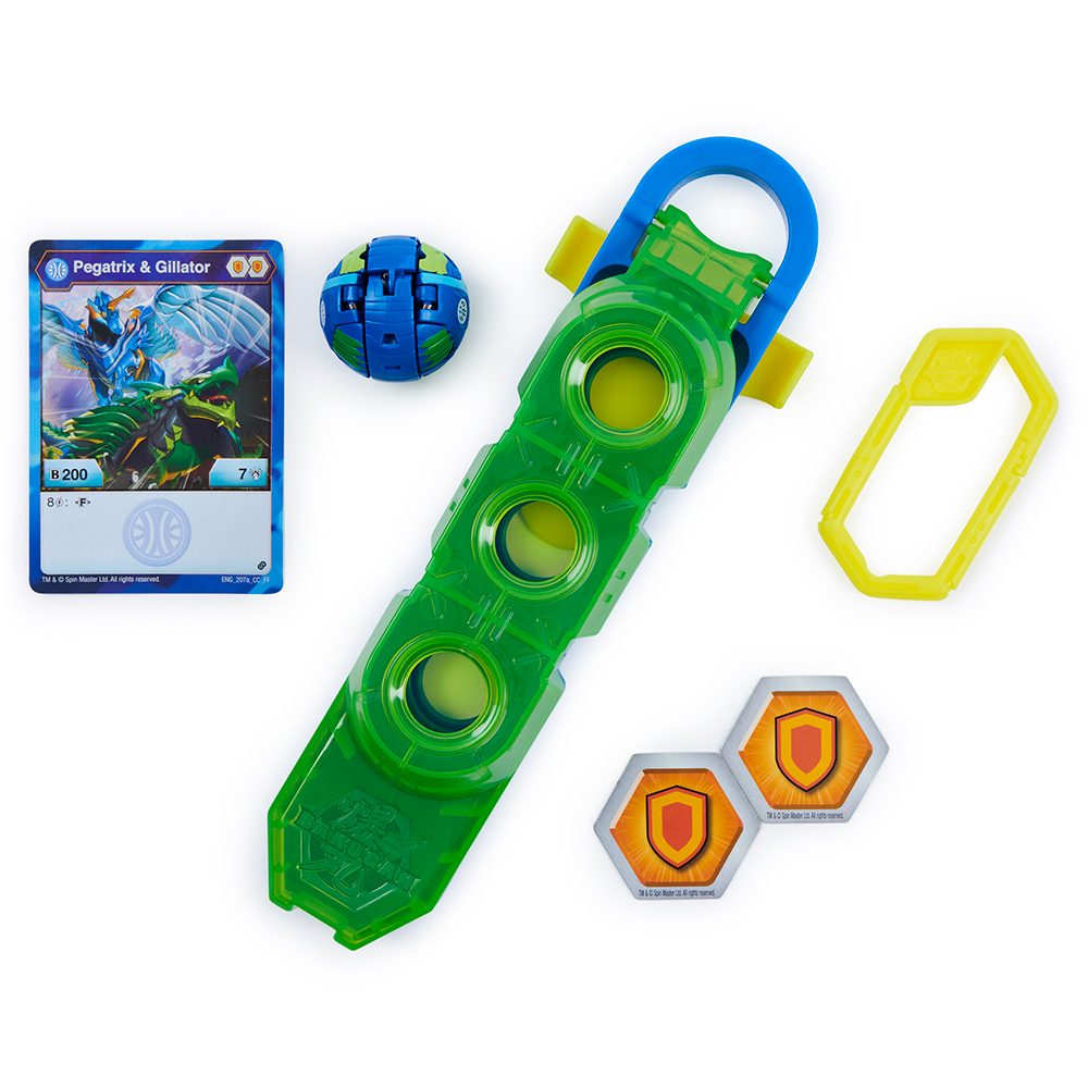 

Bakugan Armored Alliance: бакуган Пегатрикс Гиллатор с клипсой для хранения