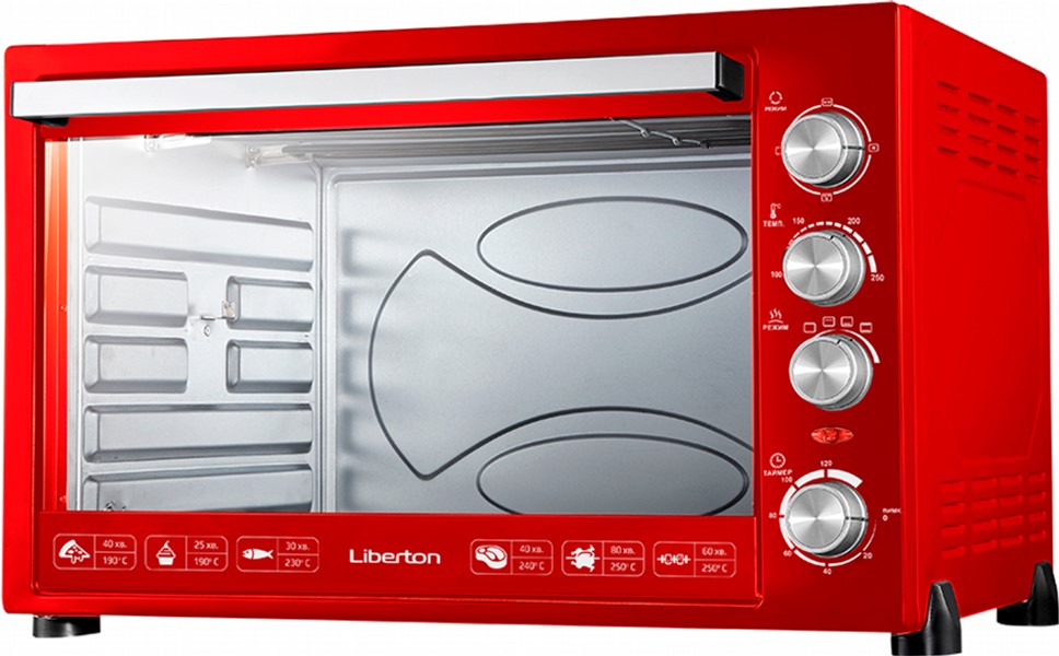 

Электрическая печь LIBERTON LEO-800 Red