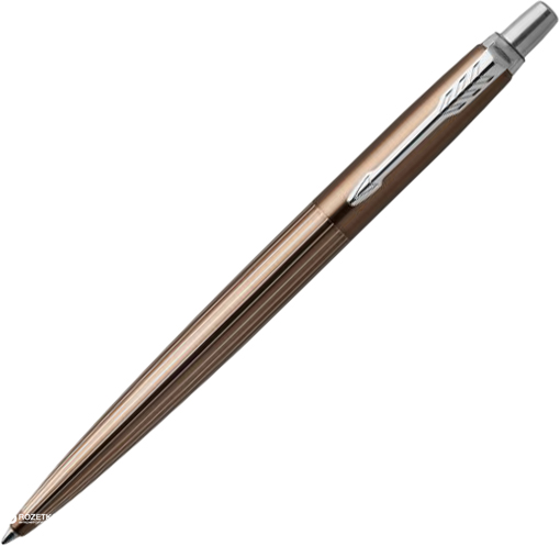 

Ручка шариковая Parker Jotter 17 Premium Carlisle Brown Pinstripe CT BP Черная Коричневый корпус (17 132)