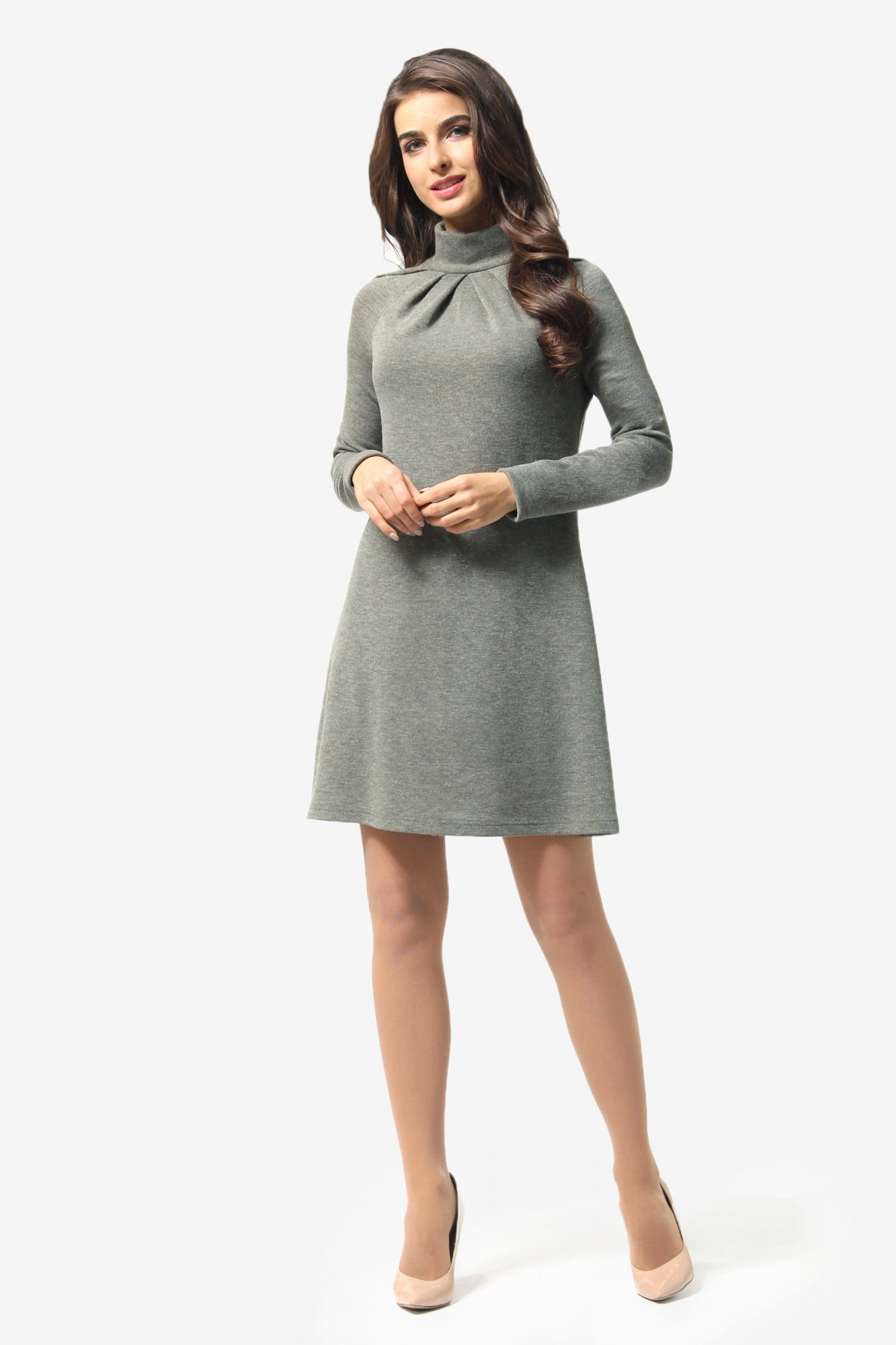 

Женское платье Agata Webers, Гавана оливковый XS
