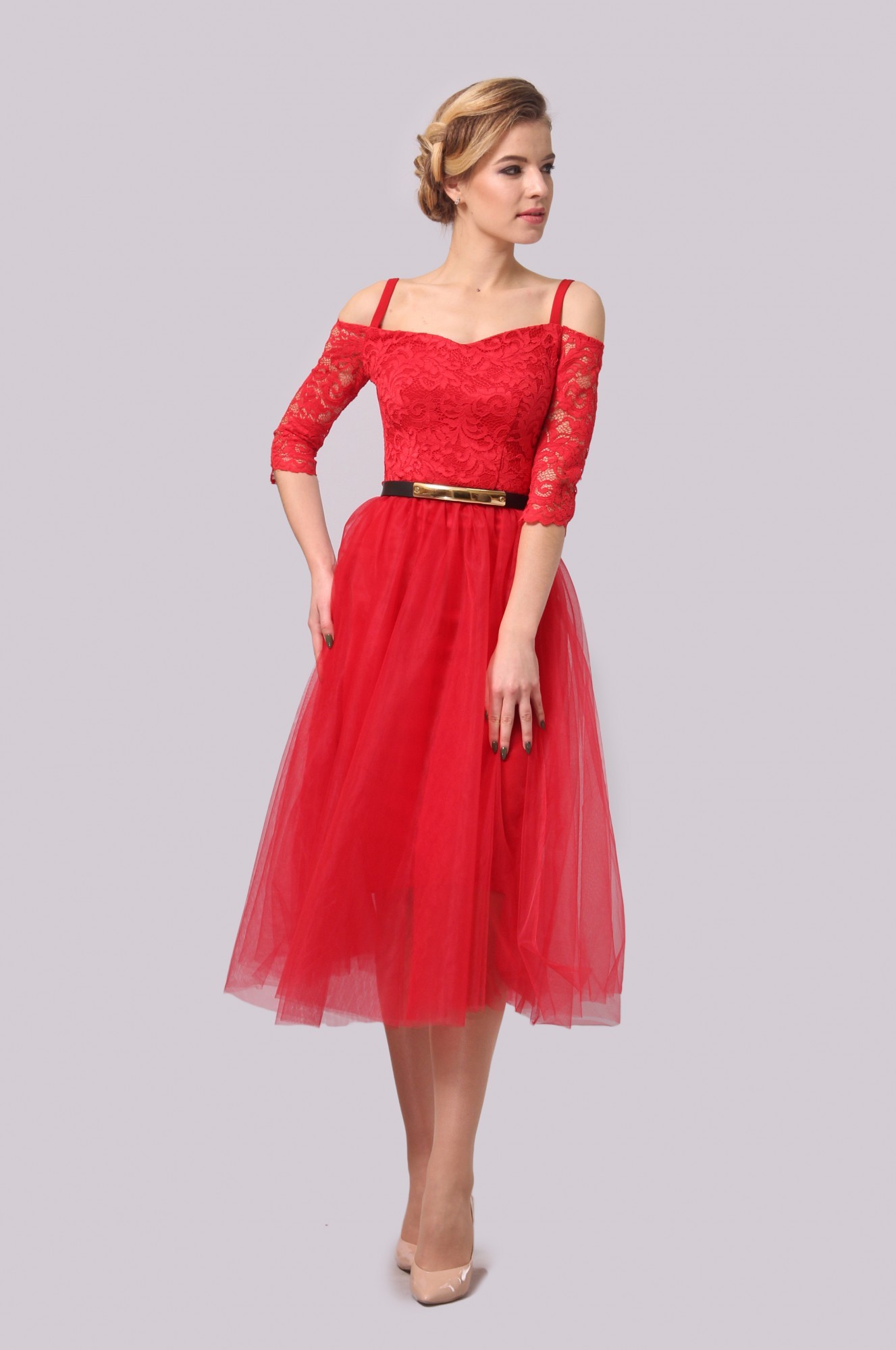 

Женское платье Agata Webers, Рим красный M
