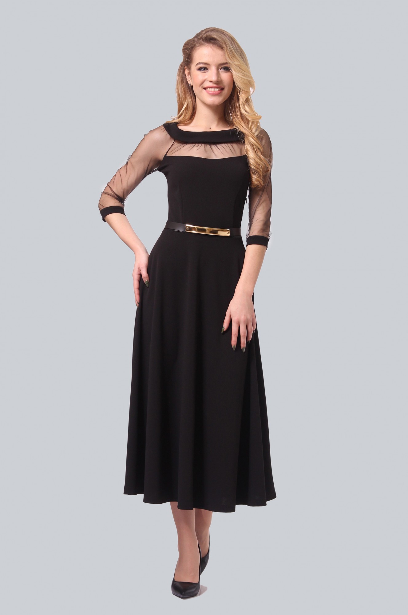 

Женское платье Agata Webers, Пномпень черный XXXL