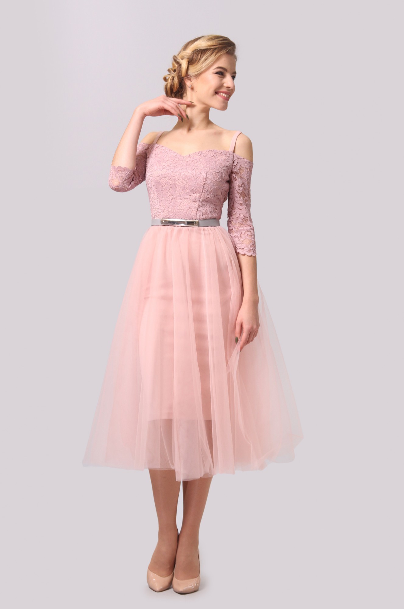 

Женское платье Agata Webers, Рим пудра XL