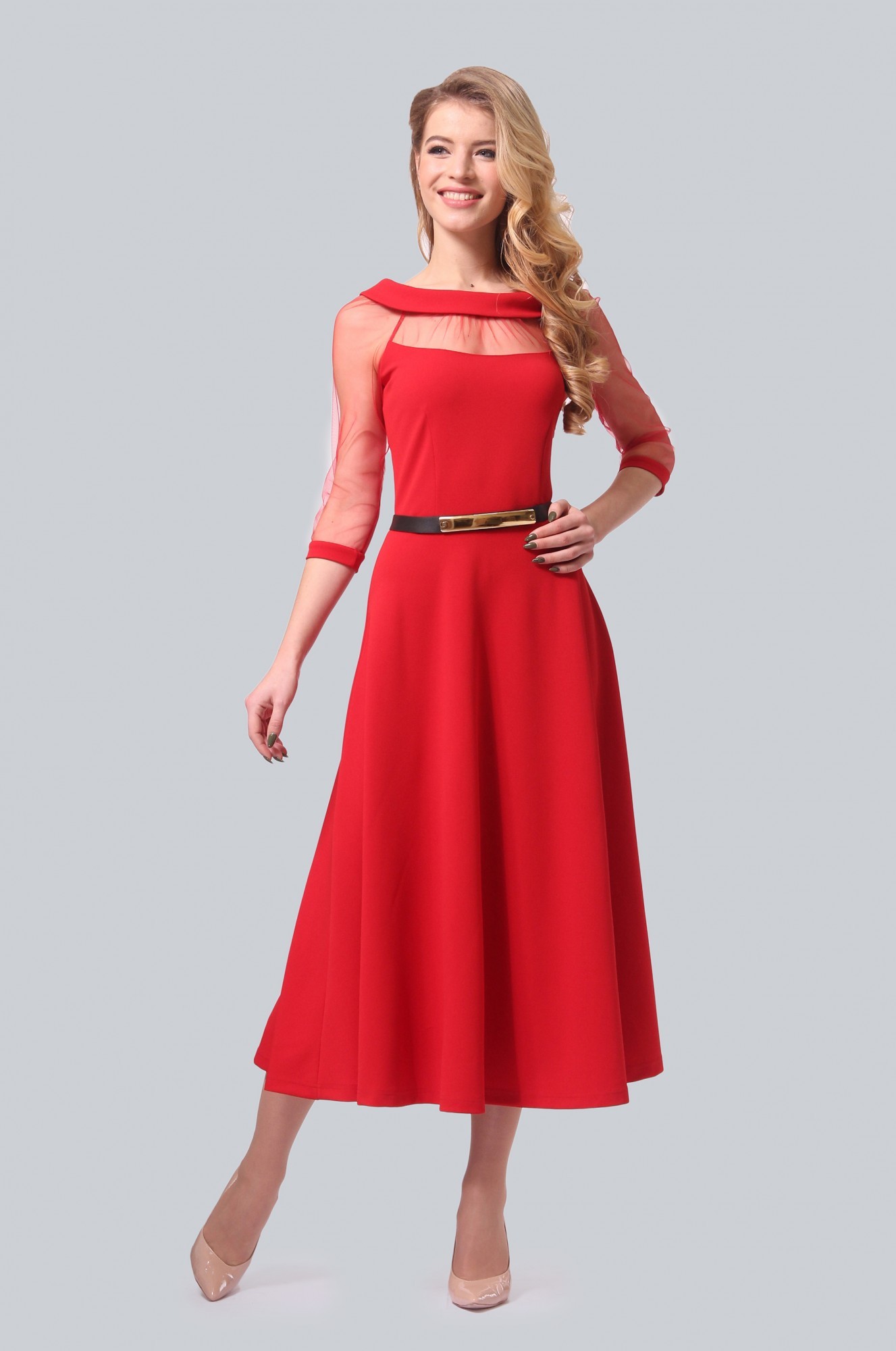 

Женское платье Agata Webers, Пномпень красный XS