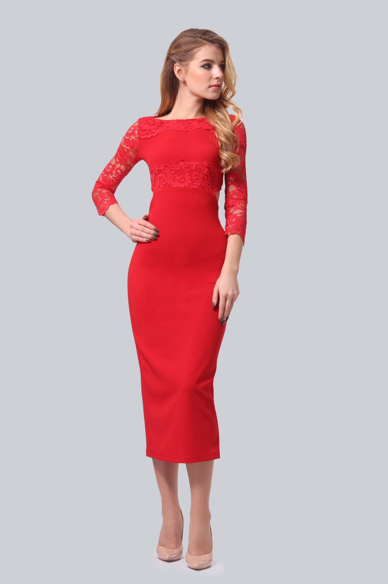 

Женское платье Agata Webers, Прая красный XXS