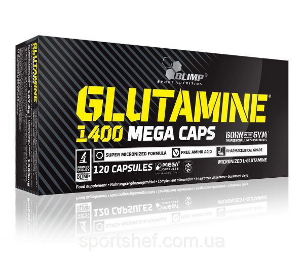 

Olimp Glutamine 1400 Mega Caps 120 капс