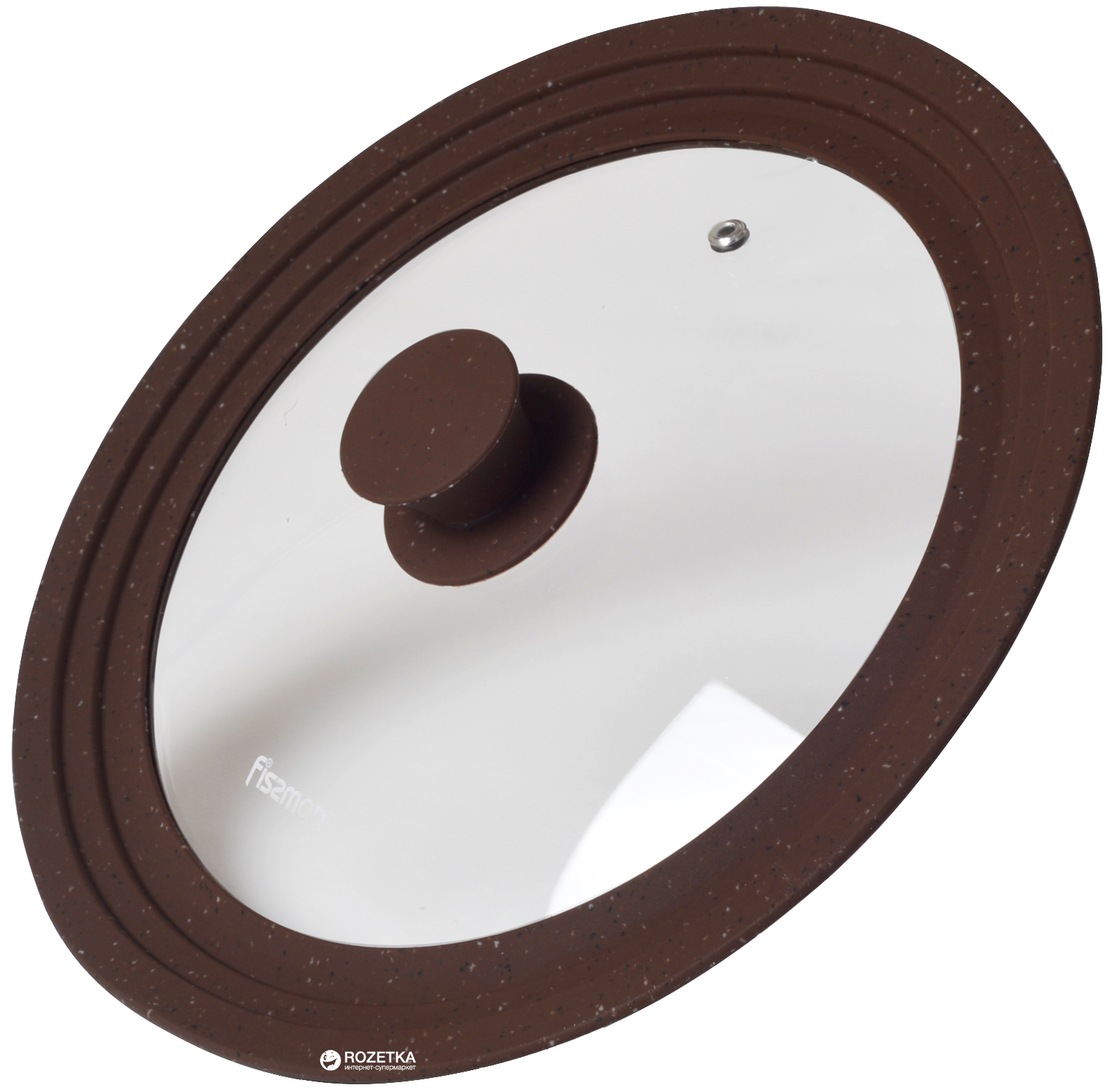 

Крышка Fissman Triplex многоразмерная Dark brown (9964)