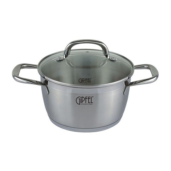 

Кастрюля Gipfel Era с крышкой 2,5 л 1377