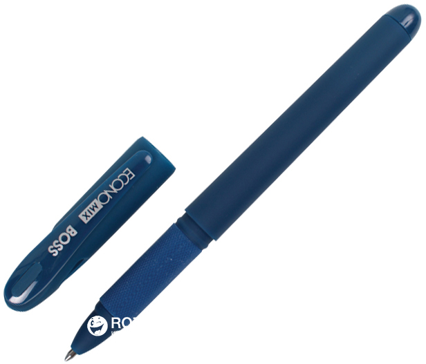 

Набор гелевых ручек Economix Boss 1 мм Синий 12 шт Синий корпус (E11914-02)