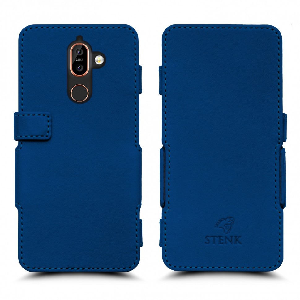 

Чехол книжка Stenk Prime для Nokia 7 Plus Синий