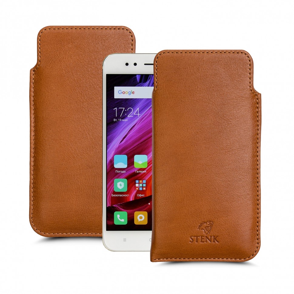 

Футляр Stenk Elegance для Xiaomi Mi 5X Camel