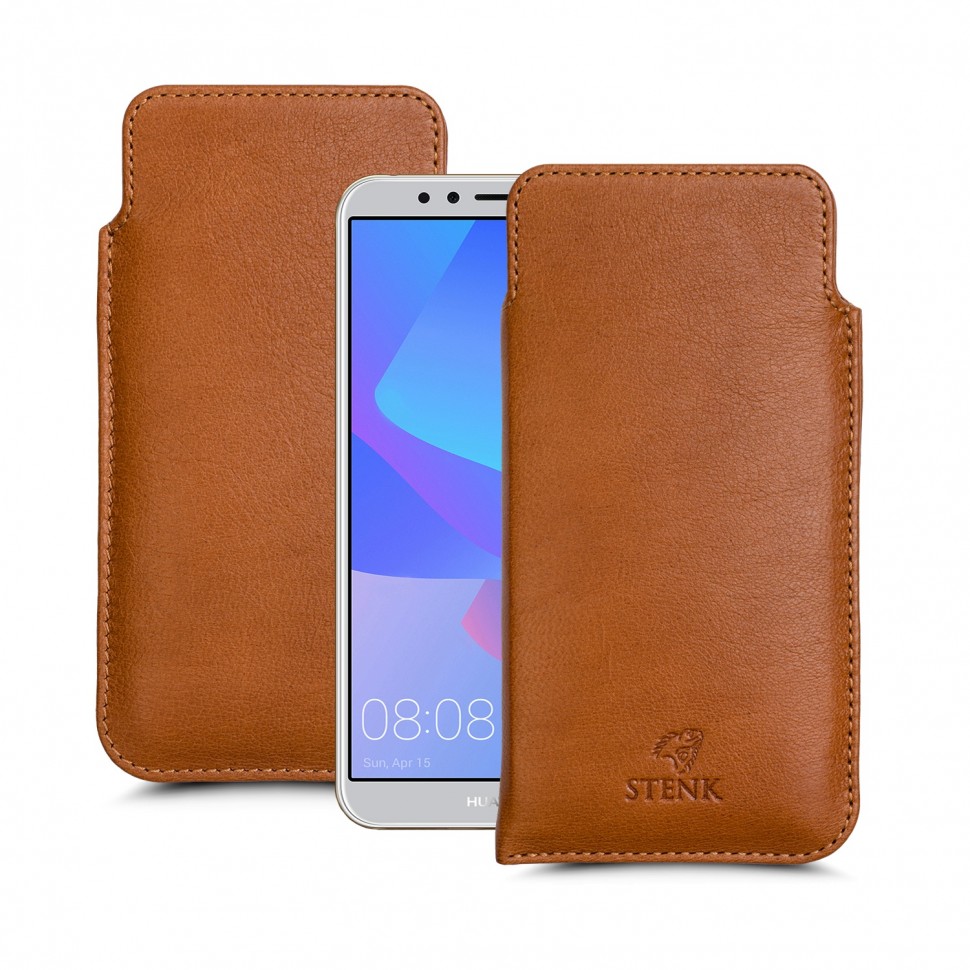 

Футляр Stenk Elegance для Huawei Y6 (2018) Camel