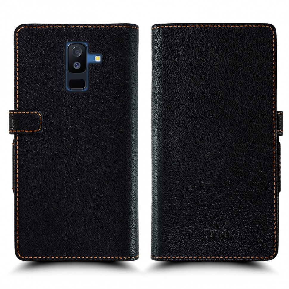 

Чехол книжка Stenk Wallet для Samsung Galaxy A6 Plus Чёрный