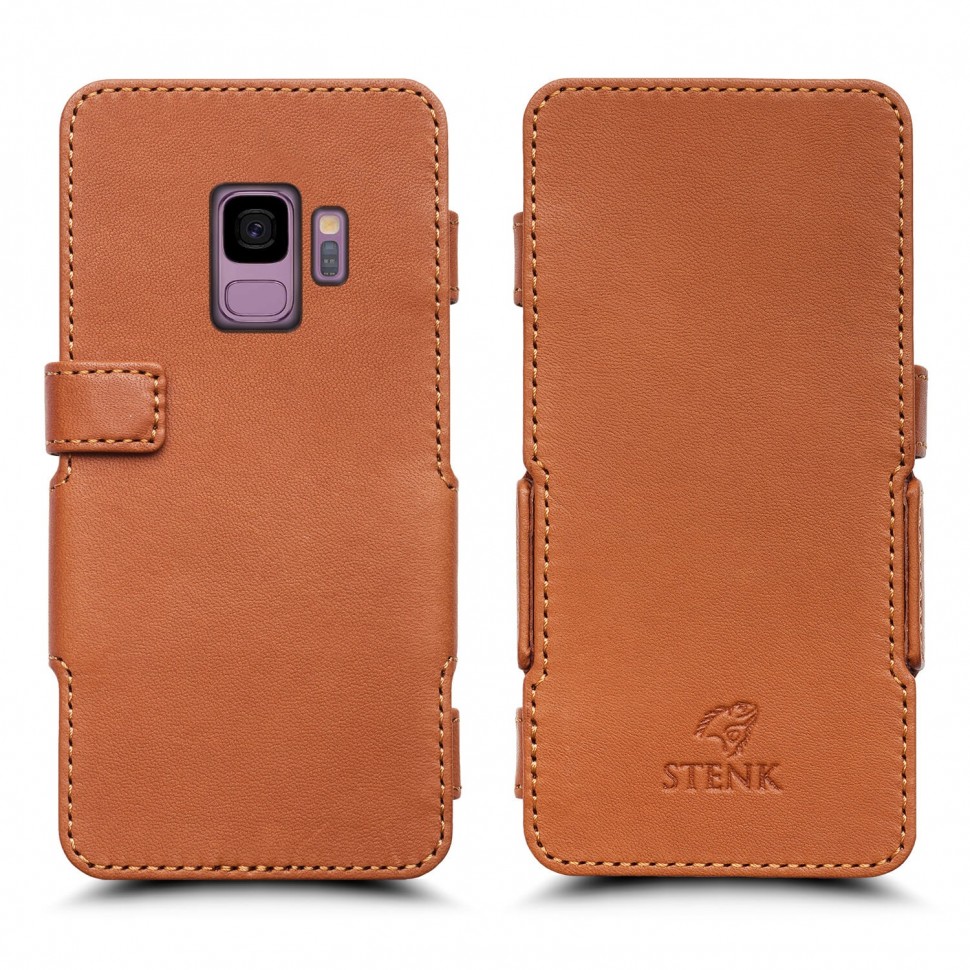 

Чехол книжка Stenk Prime для Samsung Galaxy S9 Camel