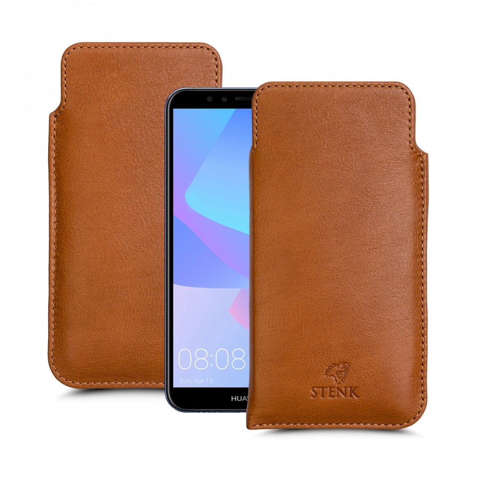 

Футляр Stenk Elegance для Huawei Y6 Prime (2018) Camel