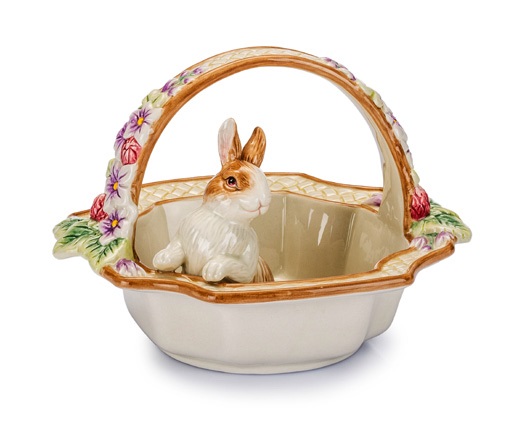 

Керамическая корзина Lamart Кролик 18*13 см