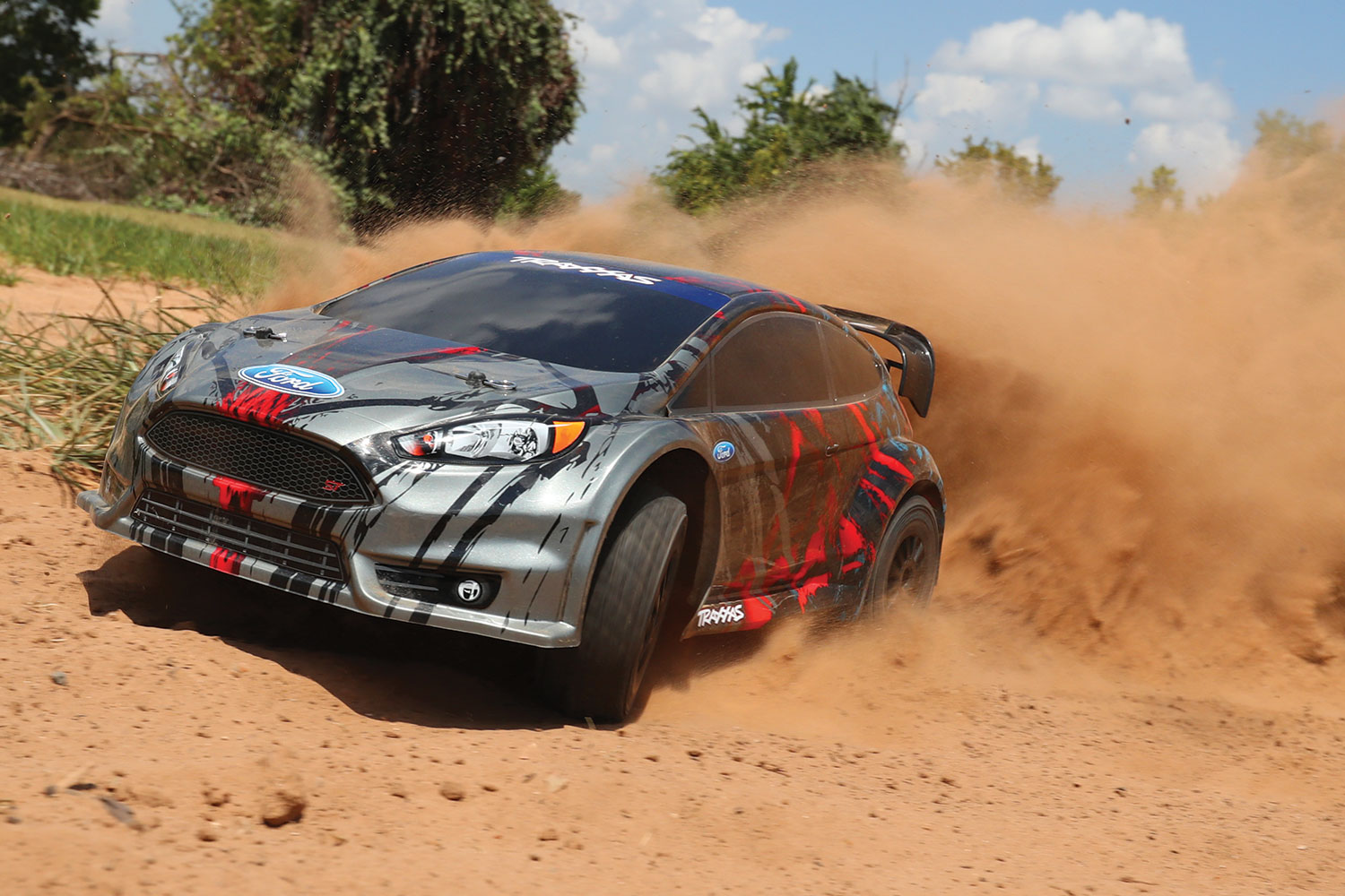 Автомобиль Traxxas Scale Ford Fiesta ST Rally 1:10 RTR 534 мм 4WD 2.4 ГГц  (74054-4) – фото, отзывы, характеристики в интернет-магазине ROZETKA от  продавца: DEVICE TRADE | Купить в Украине: Киеве, Харькове, Днепре, Одессе,  Запорожье, Львове