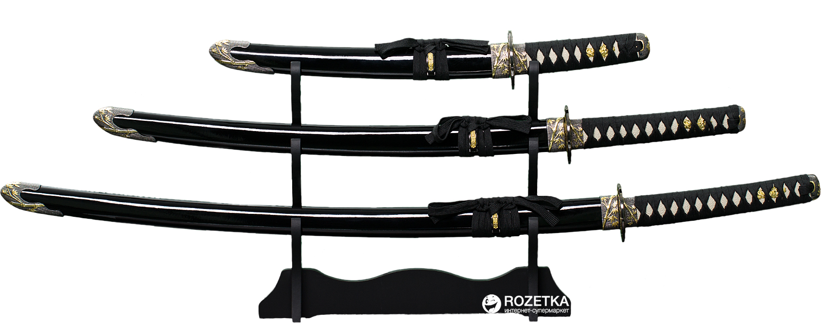 

Сувенирный нож Grand Way Самурайский меч Katana 3 в 1 (13974)