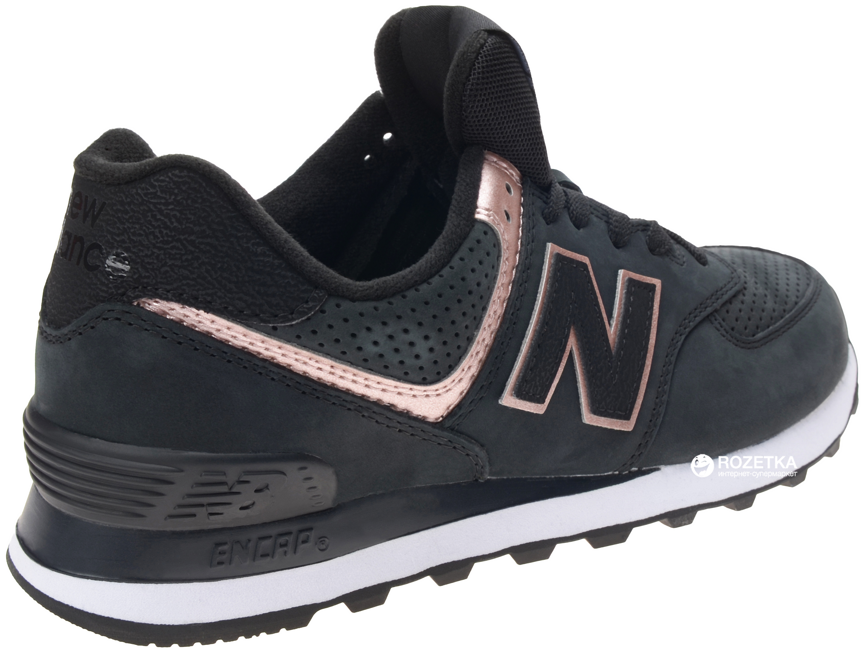 New balance 574 on sale wl574nbk