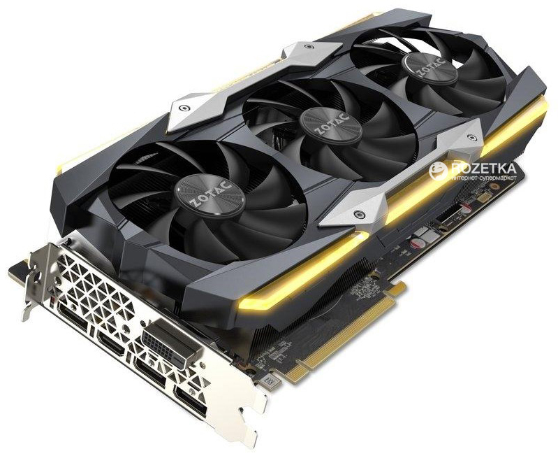 Видеокарты Zotac GeForce GTX 1080 Ti купить в Киеве: цена, отзывы