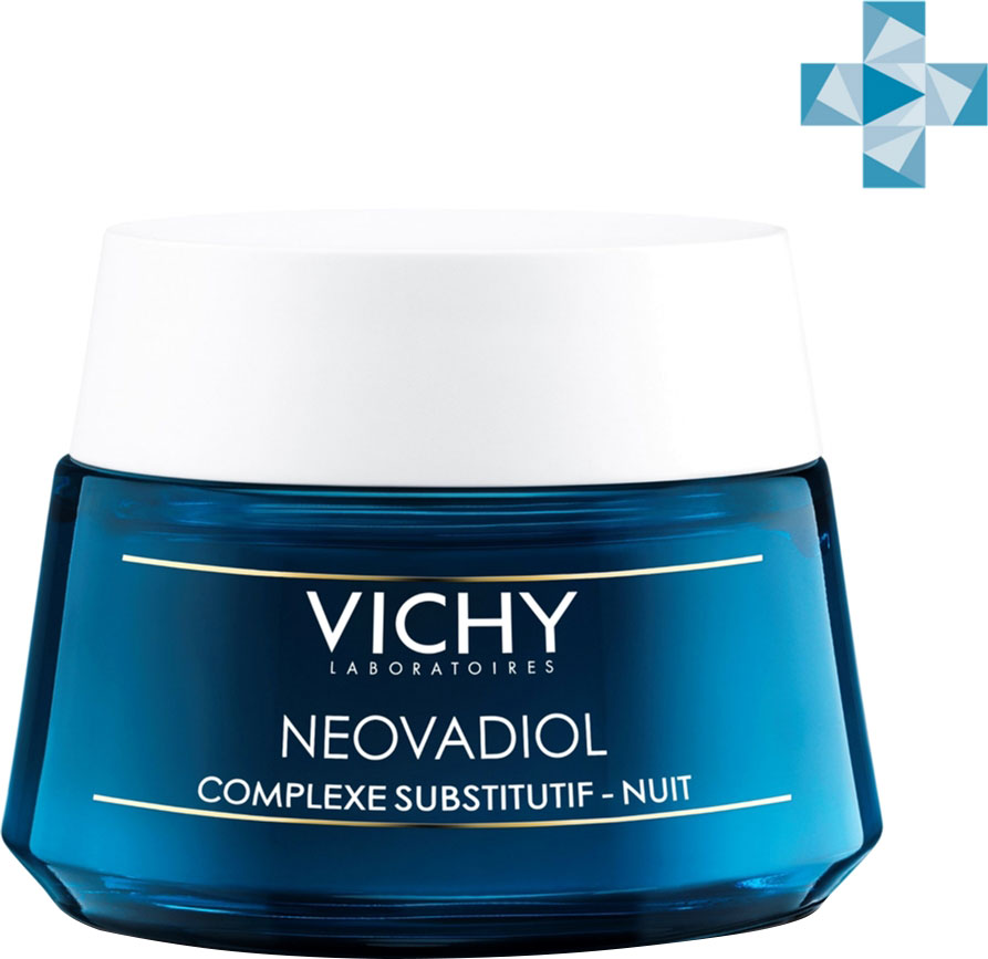Акція на Крем-уход Vichy Neovadiol ночной антивозрaстной с компенсирующим эффектом для кожи всех типов 50 мл (3337875483940) від Rozetka UA