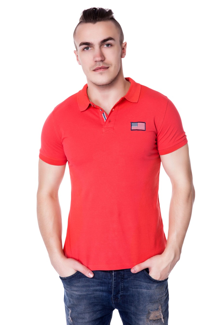 

Поло Johnny Brasco 54() Коралловый, Поло Johnny Brasco 54(2XL) Коралловый