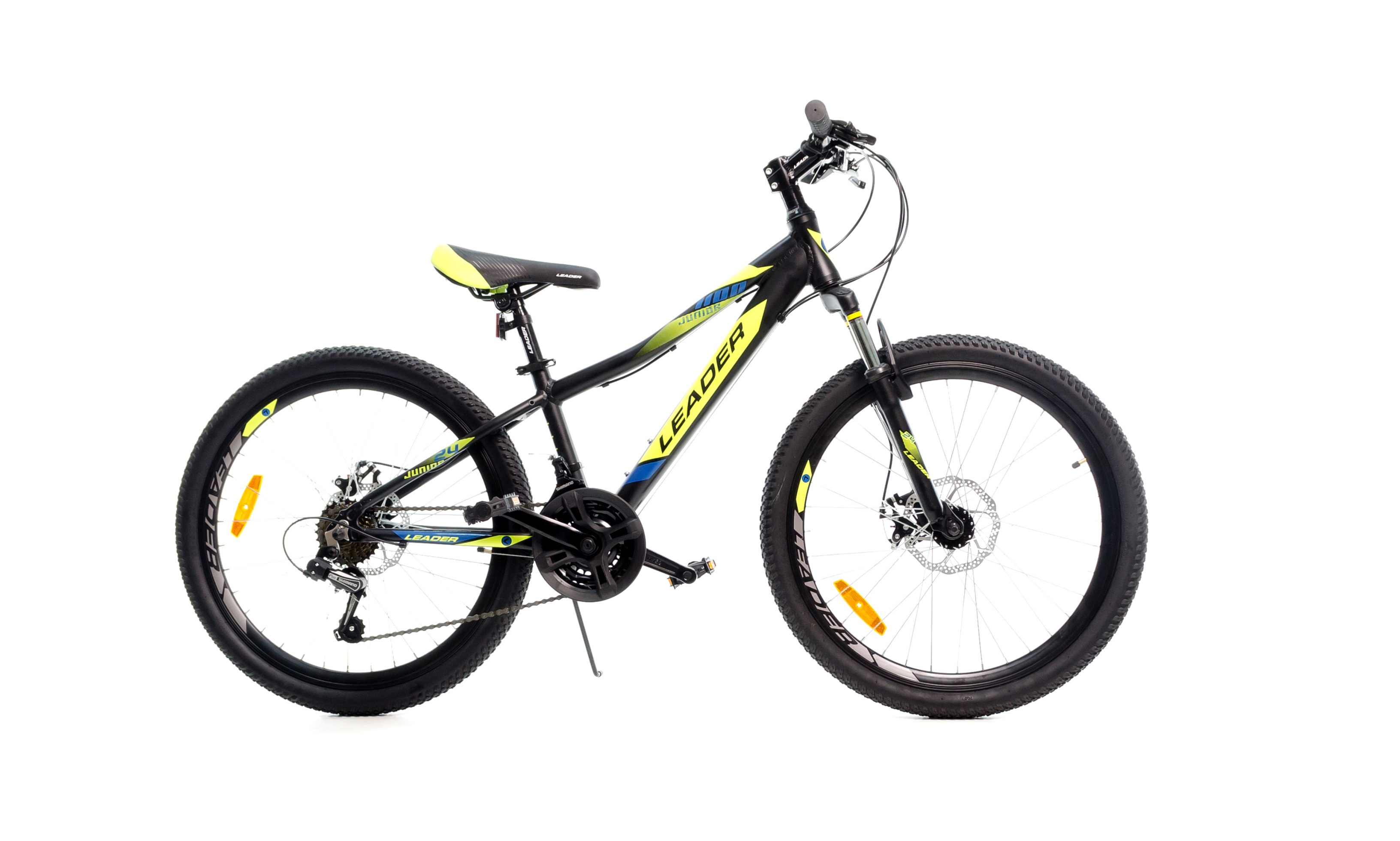 

Велосипед Leader Junior 12" 24" Black/Green (B4A-1879)