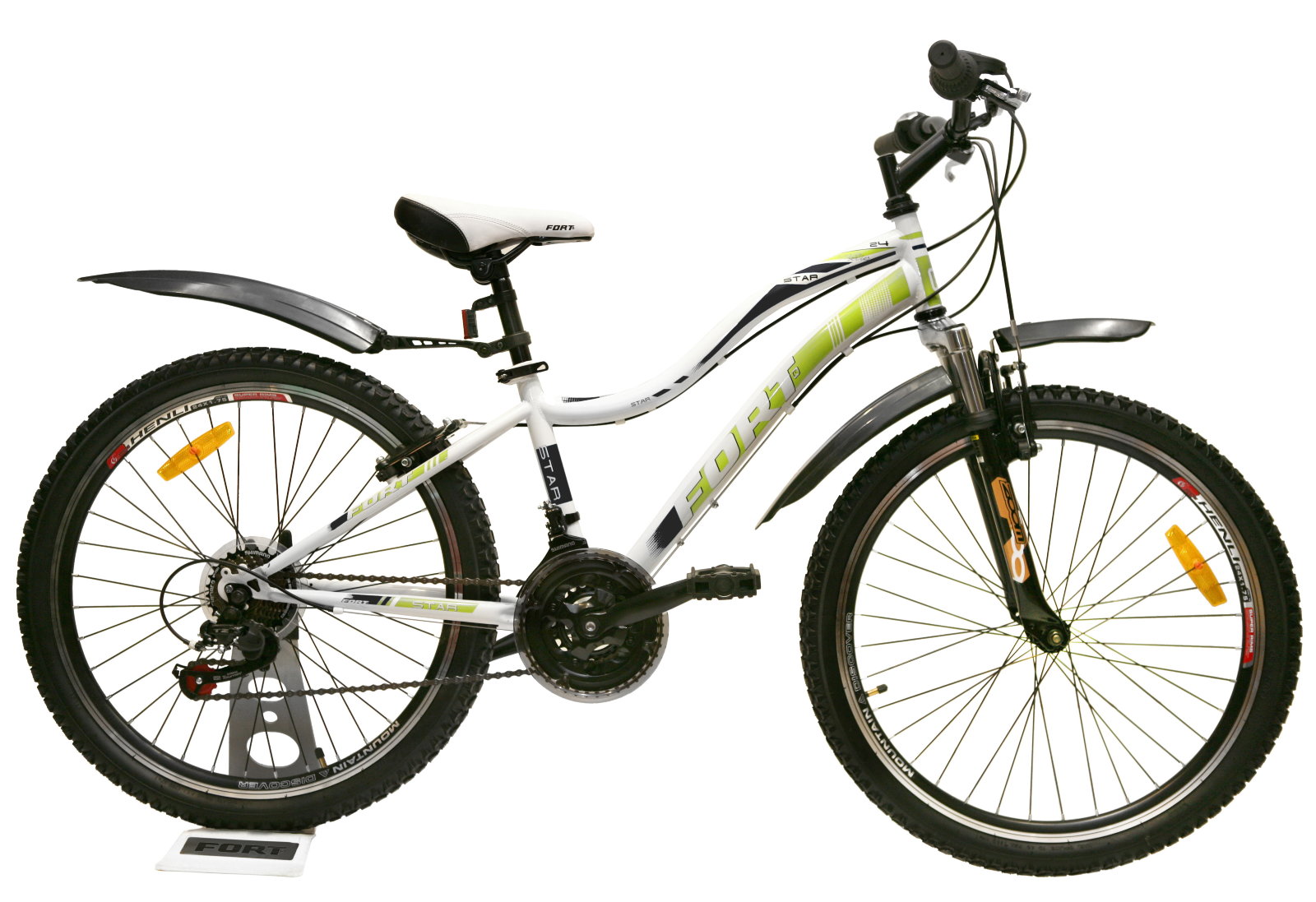 

Велосипед Fort Star 12" 24" White/Black/Green (B4A-1919)