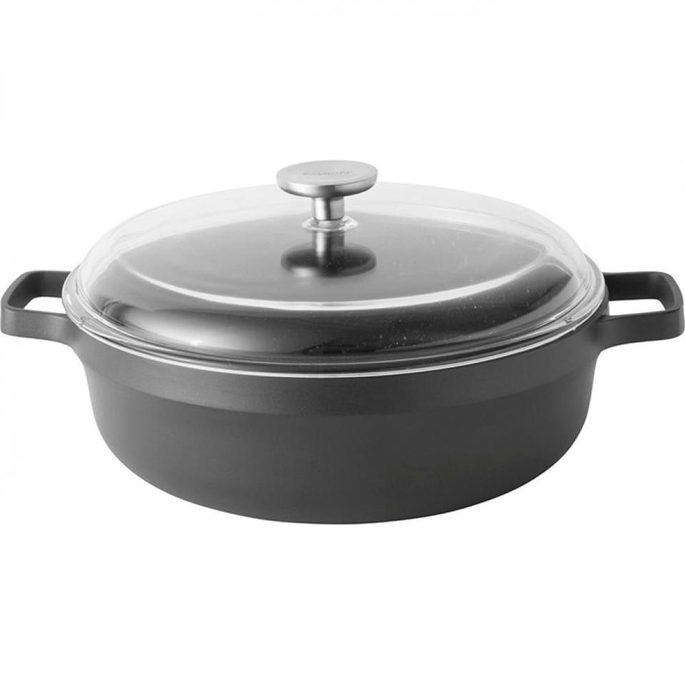 

Кастрюля низкая с крышкой BergHOFF Gem 4,6л 2307319