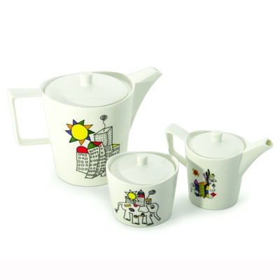 

Сервировочный набор для кофе/чая BergHOFF Eclipse porcelain 3705100