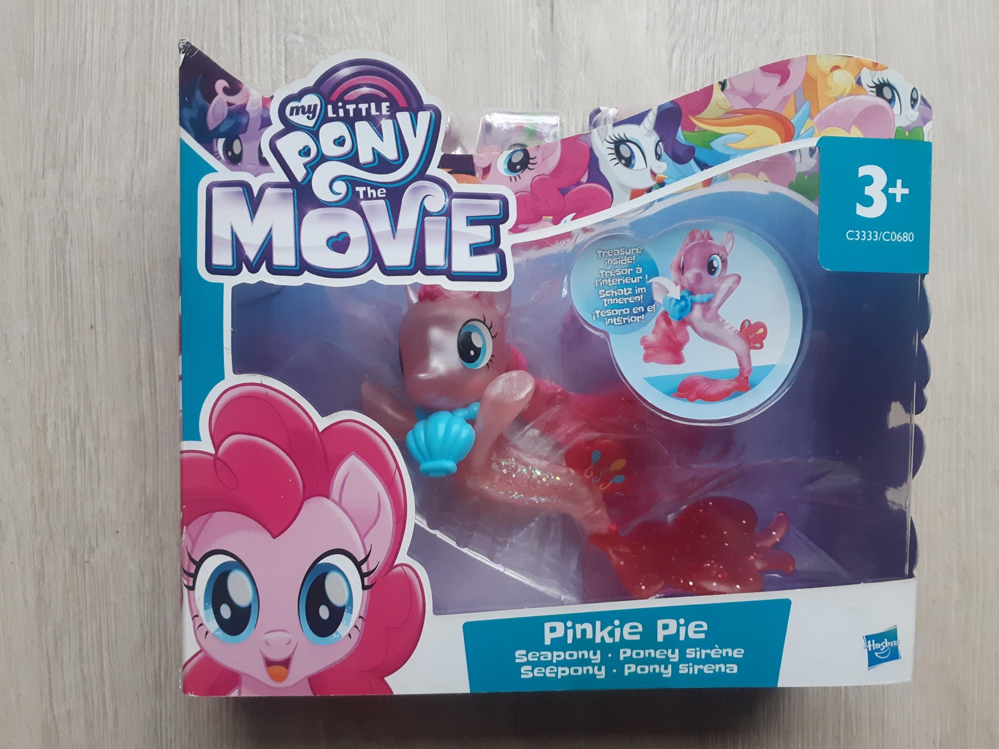 

Игровой набор Hasbro My Little Pony the Movie Морские пони Pinkie Pie C0680 C3333
