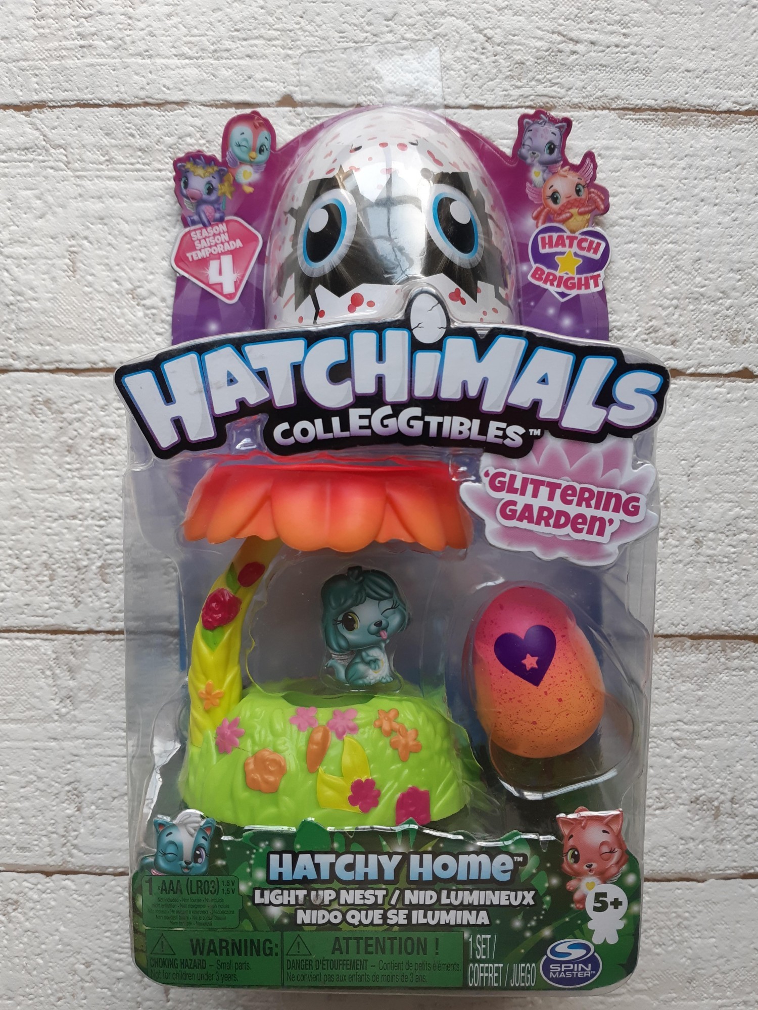 

Набор Hatchimals Colleggtibles S4 Яркий сад со световым эффектом сюрприз SM19131/6044124