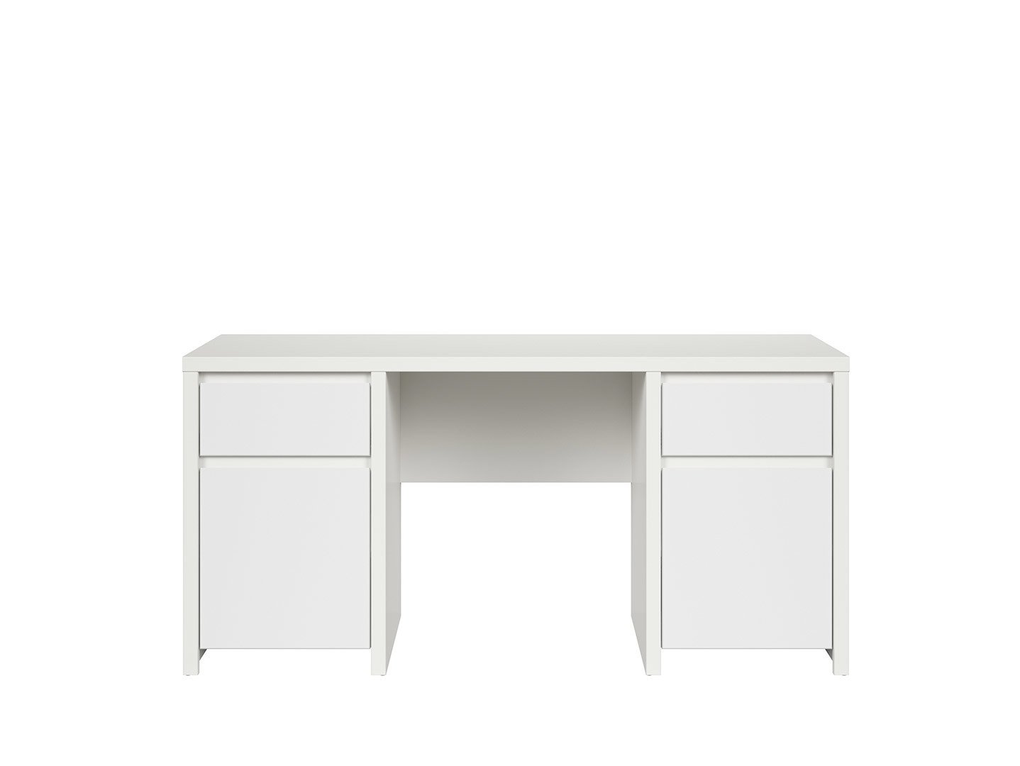 

Стол письменный BIU2D2S/160 в гостиную, в детскую, в кабинет из ДСП Kaspian BRW (Black Red White) Польша