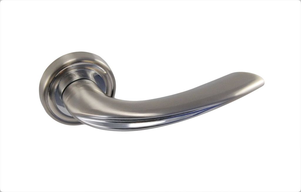 

Ручка Дверная Cobra На Розетке R06 Матовый Никель Хром (22 07) Siba Z39 0 22 07