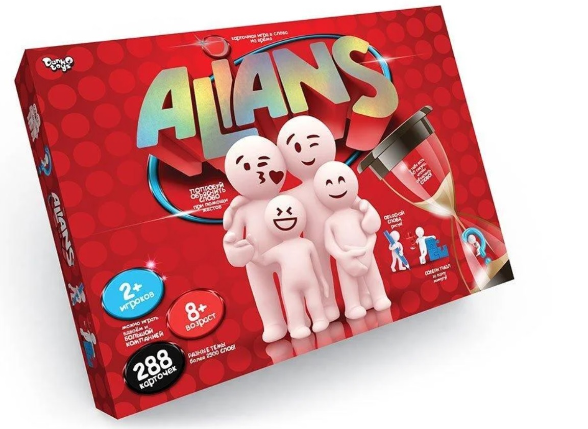 

Настольная игра Alians русские карточки