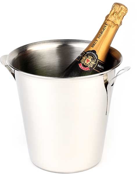 

Ведро для шампанского APS Bar.Café.Drinkware d21Х15 см h21 см 3500 мл 36025