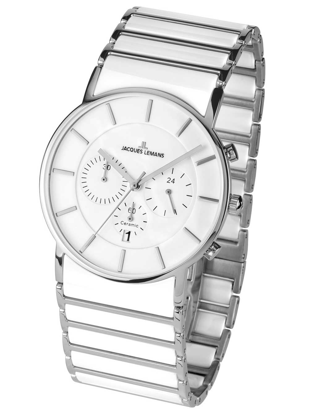 

Часы Jacques Lemans 1-1815B York Herren Chrono 42mm 5ATM