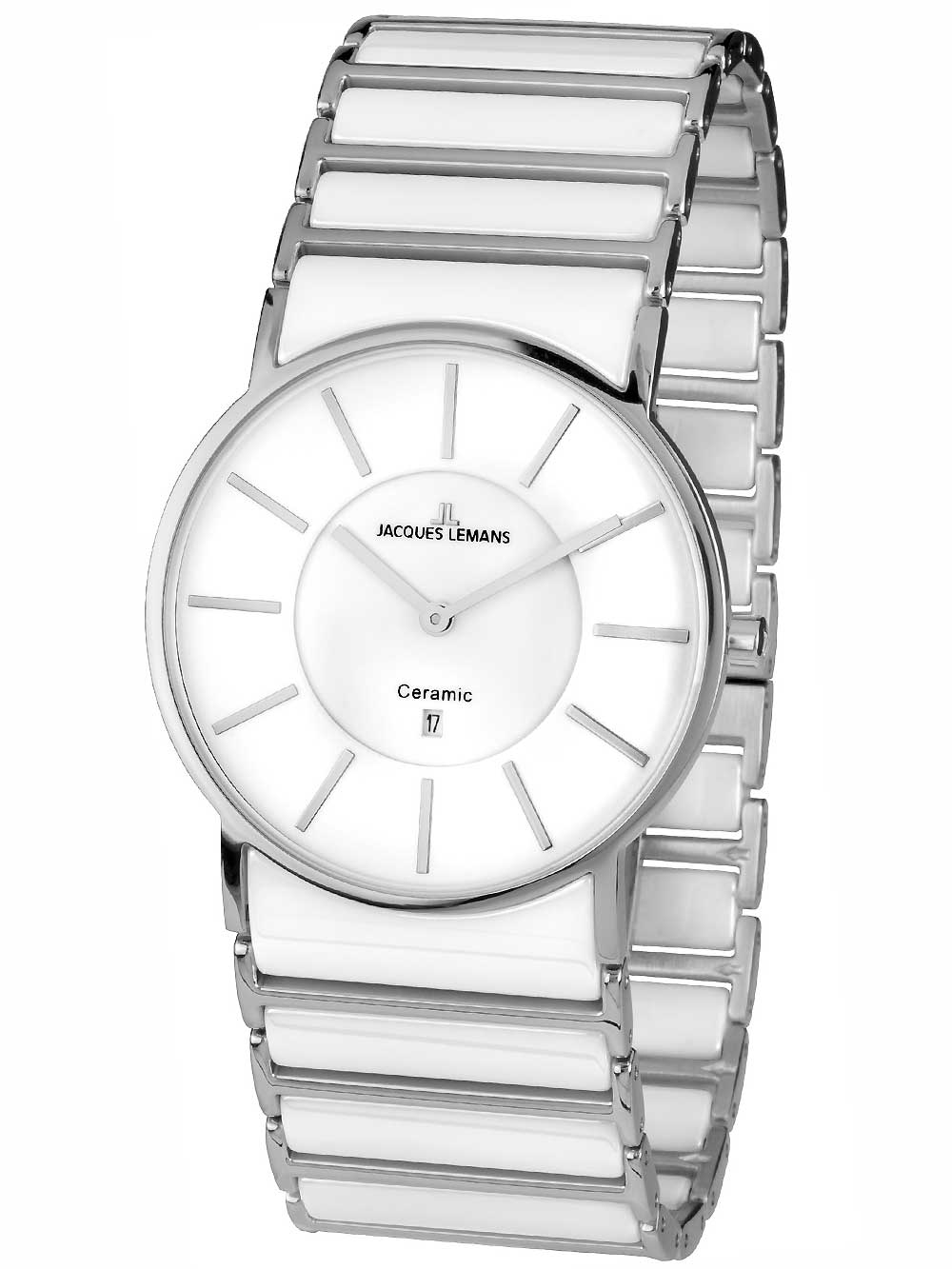 

Часы Jacques Lemans 1-1648E York Keramik Herren 39mm 5ATM
