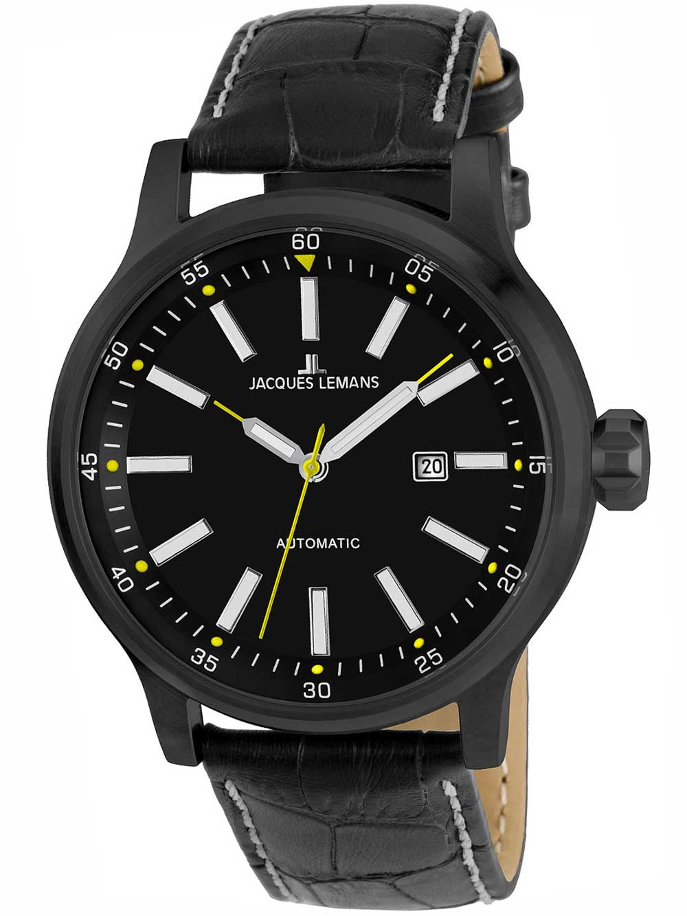 

Часы Jacques Lemans 1-1723E Porto Herren Automatik 48mm 10ATM