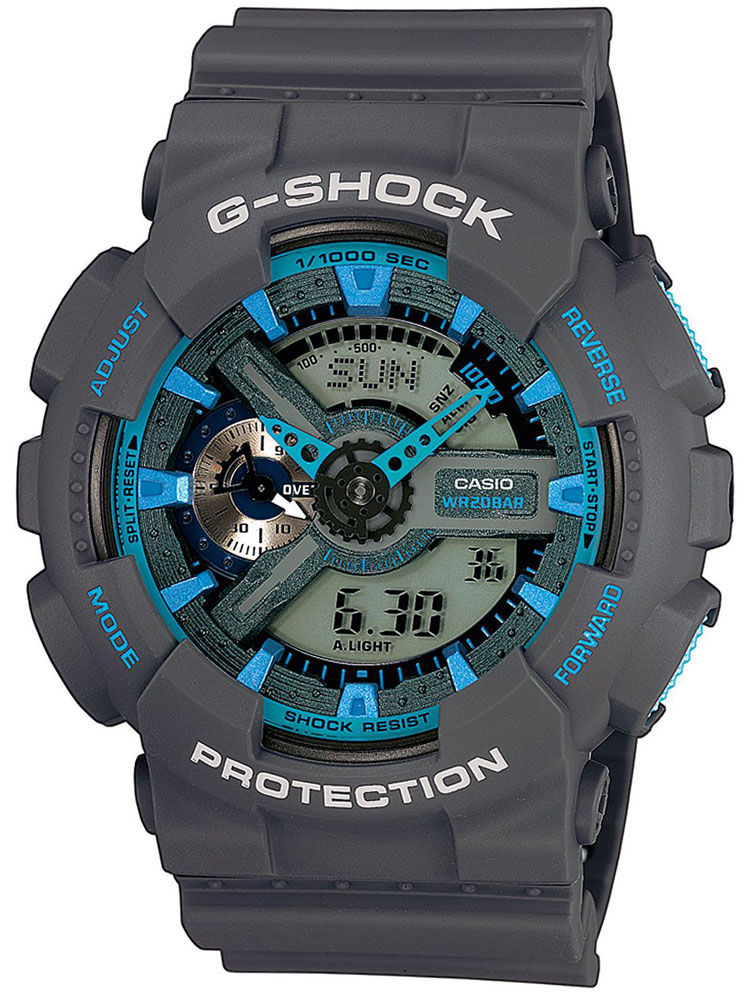 

Часы CASIO GA-110TS-8A2ER G-SCHOCK 51mm 20ATM