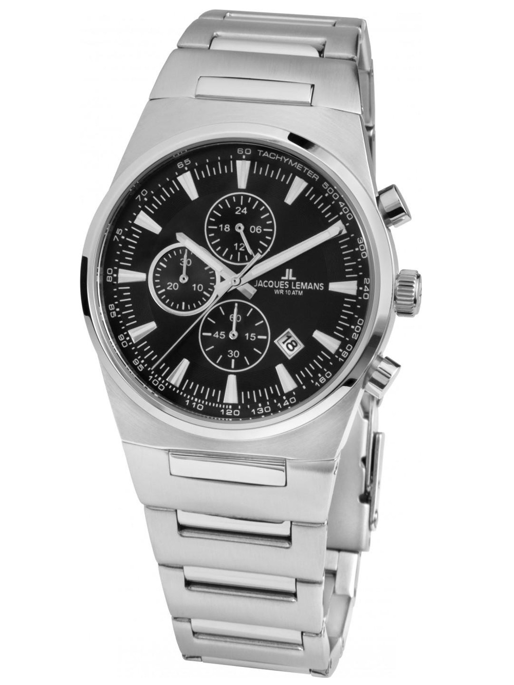 

Часы Jacques Lemans 1-1738A Manchester Damen Chrono 36mm 10ATM