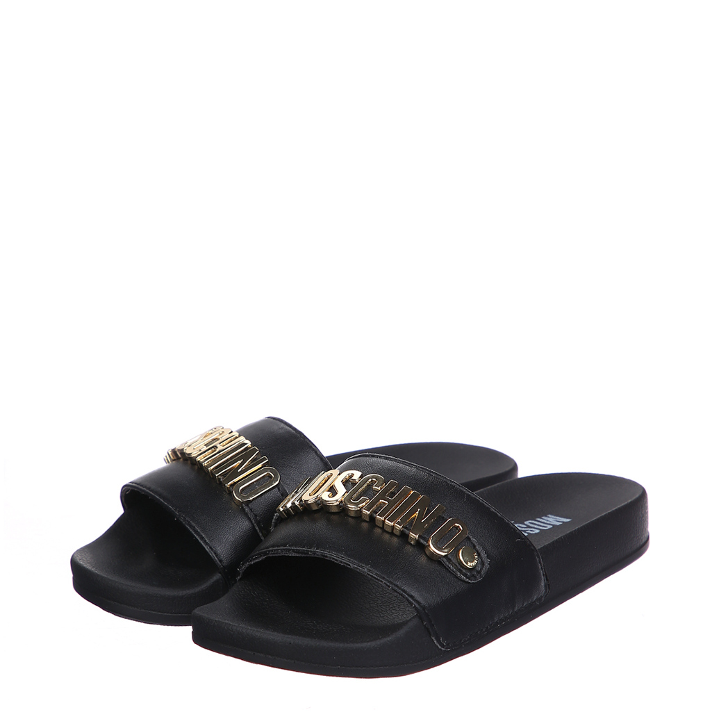

Шлепанцы Moschino 26206 nero 30 черный