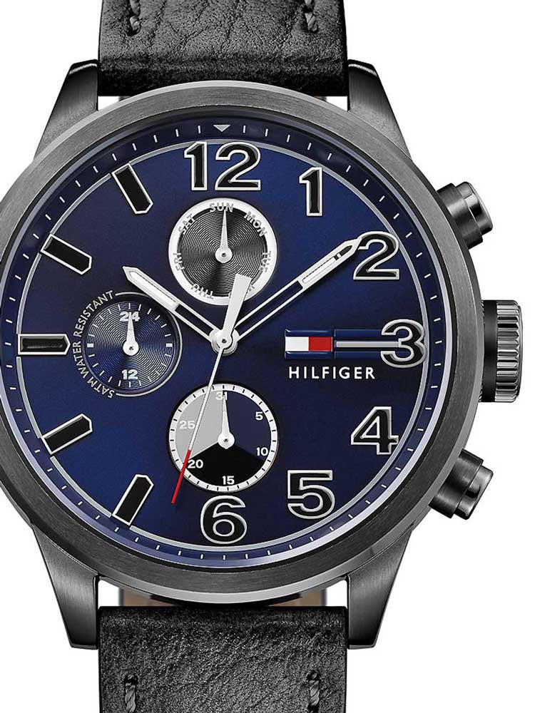 

Часы Tommy Hilfiger 1791241 Herrenuhr schwarz 44mm 5ATM
